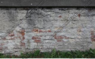 photo texture of wall brick plastered 0001